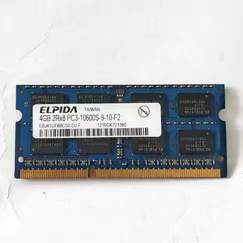 ELPIDA RAMs DDR3 4GB 1333MHz Laptop memory ddr3 4GB 2Rx8 PC3-10600S 1.5V SODIMM 204PIN