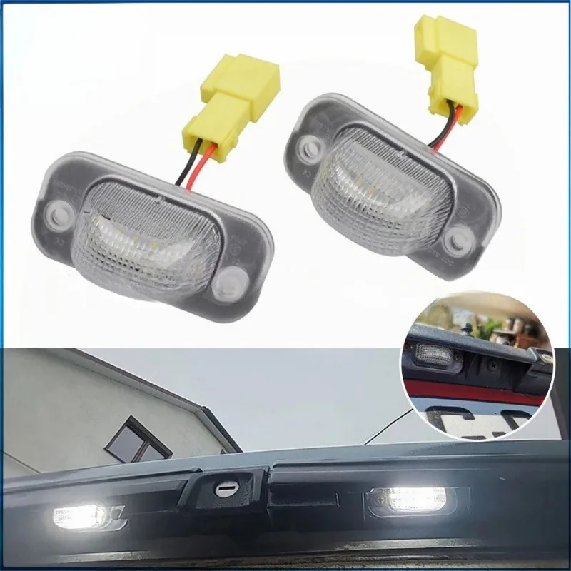1 пара светодиодных ламп освещения номерного знака для VW Golf 3 Hatchback Cabriolet/Polo MK3 6K для Seat Ibiza Cordoba Vario 6K автомобиля 1 пара светодиодных ламп освещения номерного знака для VW Golf 3 Hatchback Cabriolet/Polo MK3 6K для Seat Ibiza Cordoba Vario 6K автомобиля