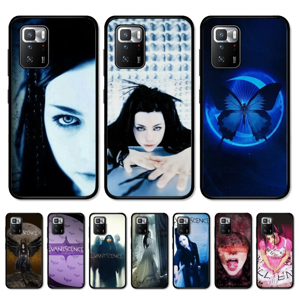 

Evanescence Amy Lee Phone Case For Redmi Note 4 X 5 A 6 7 8 T 9 9S 10 11 11S 11Epro Poco M3 Pro