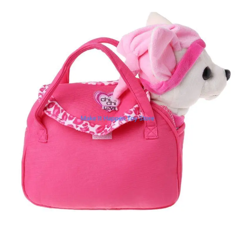 28ec 전자 애완 동물 로봇 개 지퍼가 걷는 노래 대화 형 장난감 가방을위한 가방