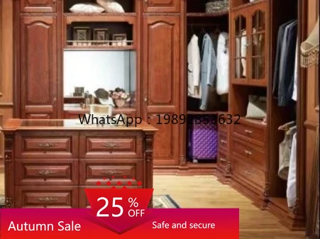 

solid wood jewelry display cabinet household pastoral retro multi-chest cabinet bedroom storage cabinet
