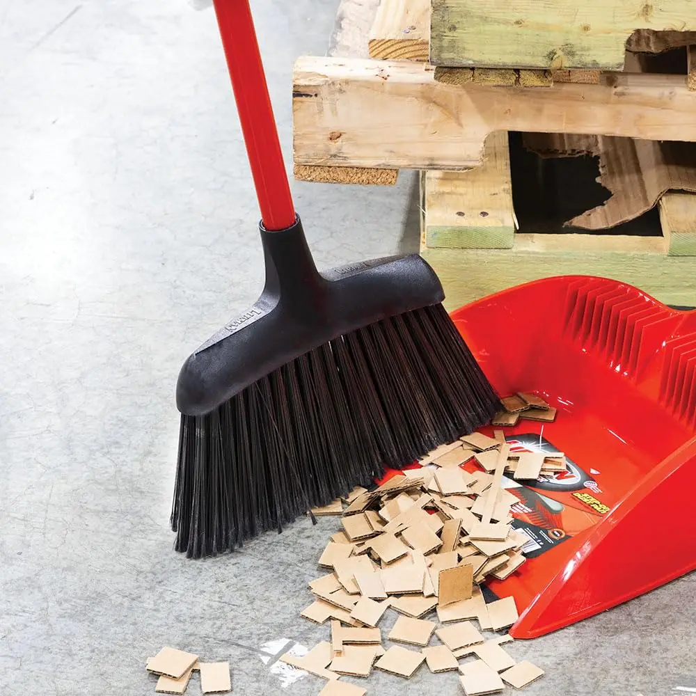 994 Commercial Angle Broom, Steel Handle, 54