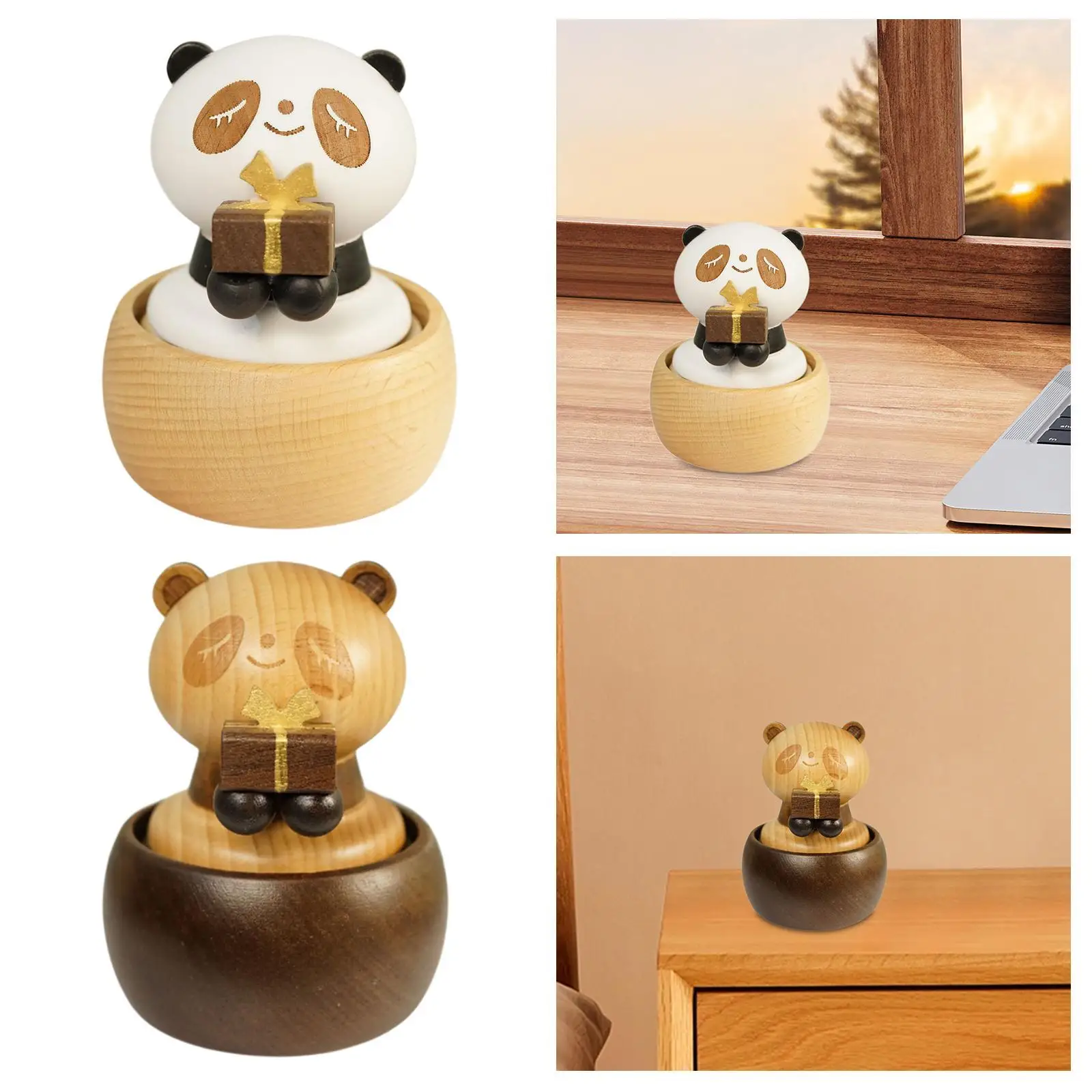Carillon a carica Gioca a melodia Adorabili ornamenti per bambini e ragazze, regalo di festa