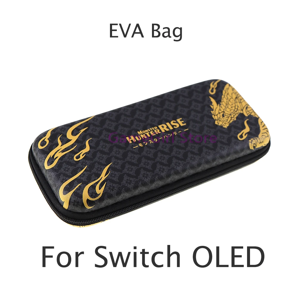

1pc For Nintendo Switch OLED Monster Hunter Package for NS Switch Universal Host EVA Protective Storage Bag
