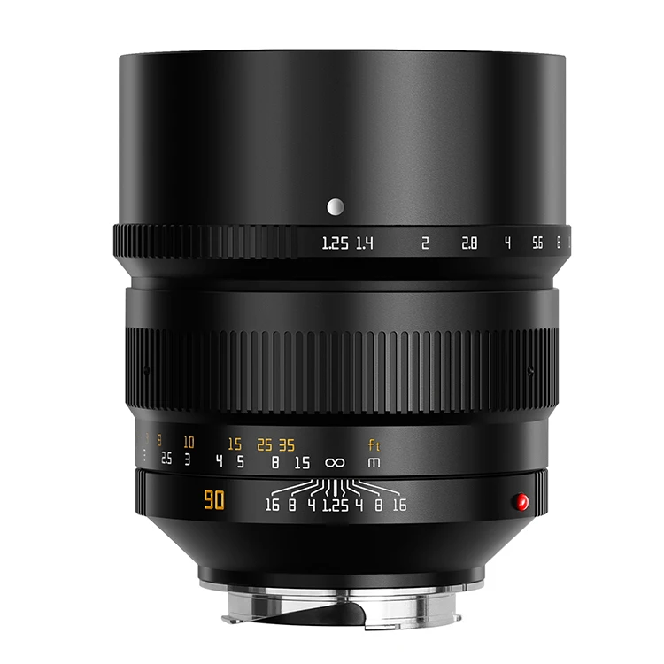 

TTArtisan M90mm F1.25 Full Frame Large Aperture Fixed Focus Lens For Leica M-Mount Camera M2 M3 M4 M5 M6 M7 M8 M9 M9P M10 M262