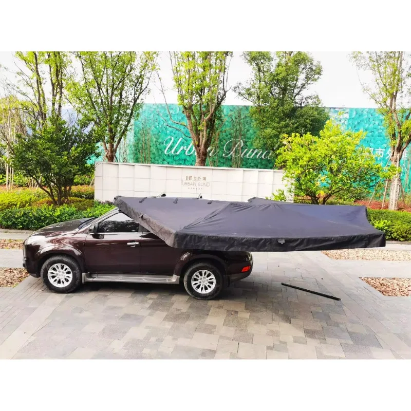 2.5M Car Awning,4x4 Camping  Fan 270 Canopy Car Side Awning Outdoor