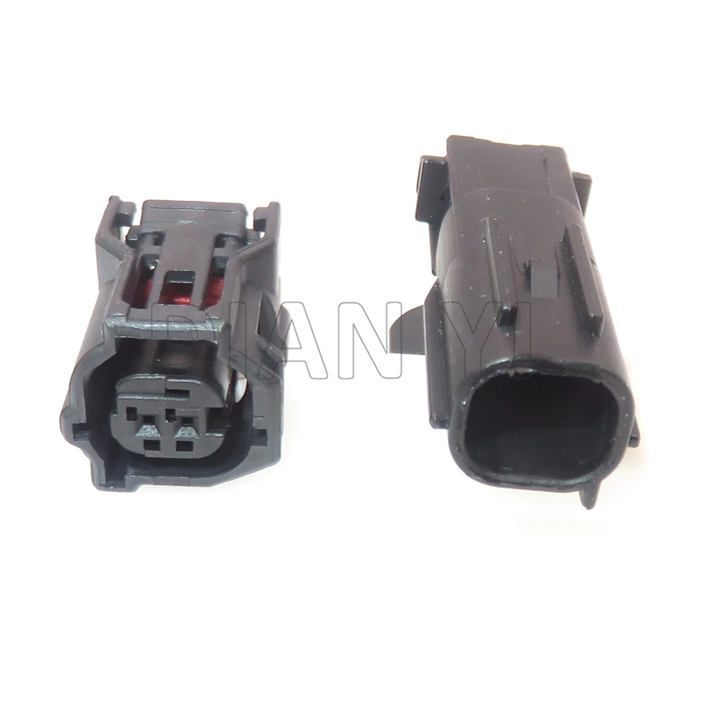 Auto sensor de velocidade da roda ABS, plugues plásticos da carcaça para Toyota 90980-12416 6188-4797 6189-1161, soquete de fio do carro, 2 vias, 1 conjunto