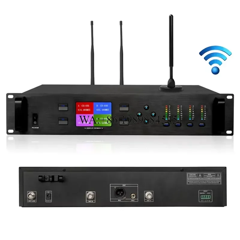 WMWMNU NX-3288S Professional Gooseneck Microphone Wireless Audio Conference System for Meeting Rooms