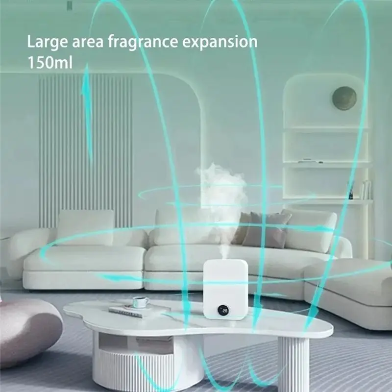 B83B-Essential Oil Diffuser Waterless Wall Mounted Aroma Diffuser Smart Scent Air Machine For Home Hotel Collection