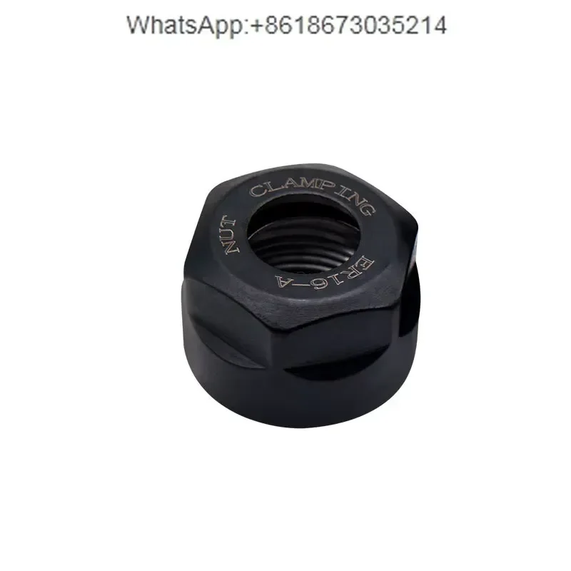 1PC High precision ER8/11/16/20 type A nut hexagonal locking hard nut drilling and machine tool multi-axis accessories