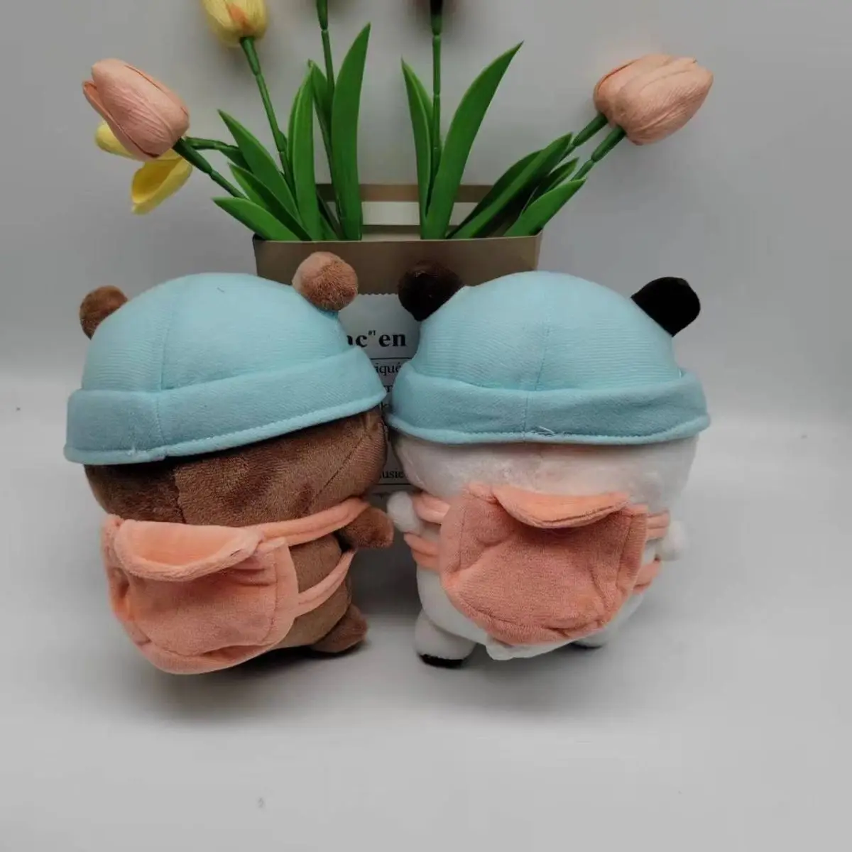 20cm Bubu Dudu Plush Toy Yier Panda Bear Dolls Lovely Cartoon Stuffed Soft Plushies Home Decoration for Boyfriend Girlfriend