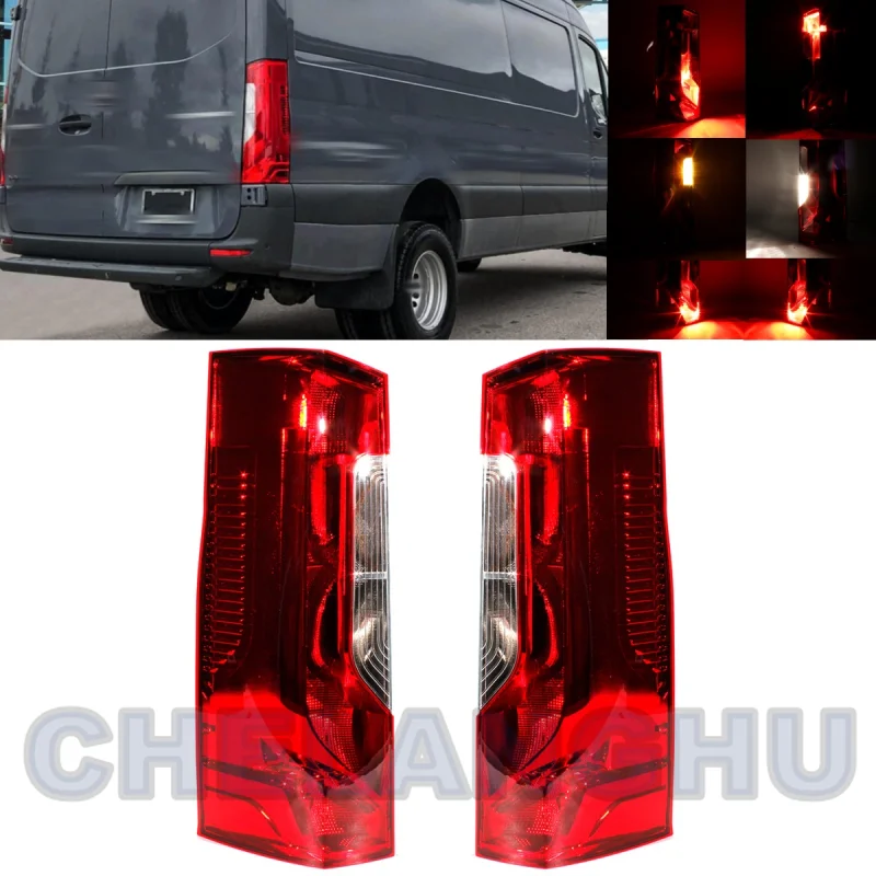 

Tail Light For Benz Freightliner Sprinter 1500 2500 3500 2019 2020 2021 2022 US version Pair Left+Right Rear Lamp car assecories