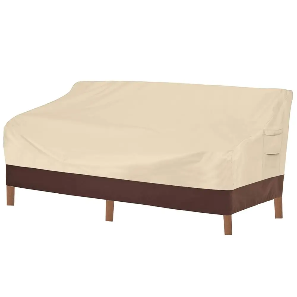 

Heavy Duty Patio Sofa Cover, 100% Waterproof 3-Seater Outdoor Sofa Cover,Lawn Patio Furniture Covers With Air Vent And