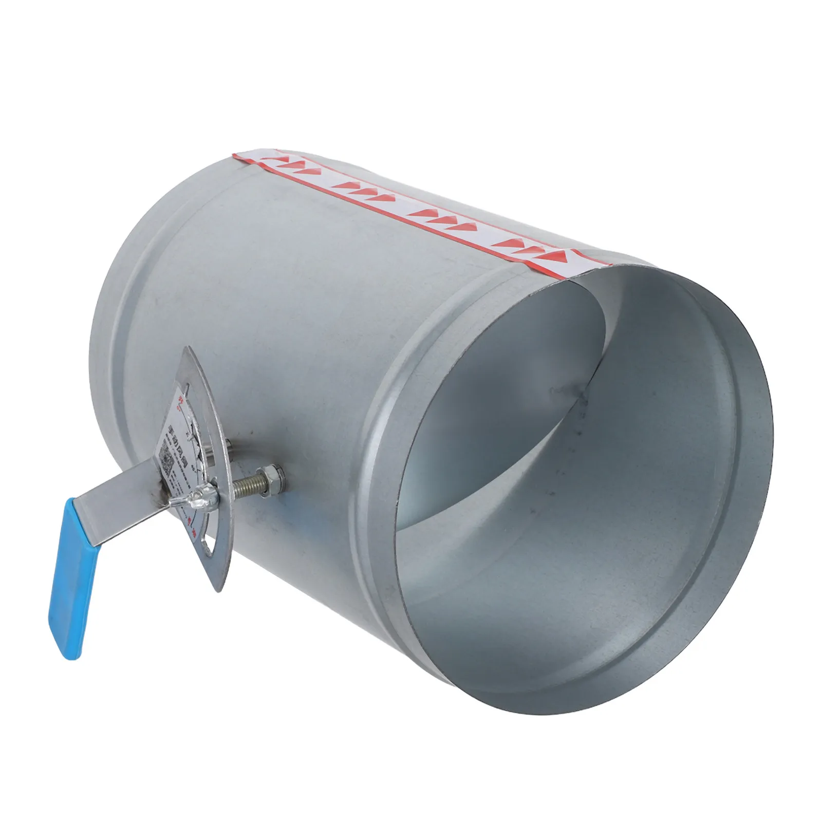 304 Stainless Steel Manual Air Damper Valve Compact Duct Volume Regulator for Fireplace Ventilation Hvac Air Quality