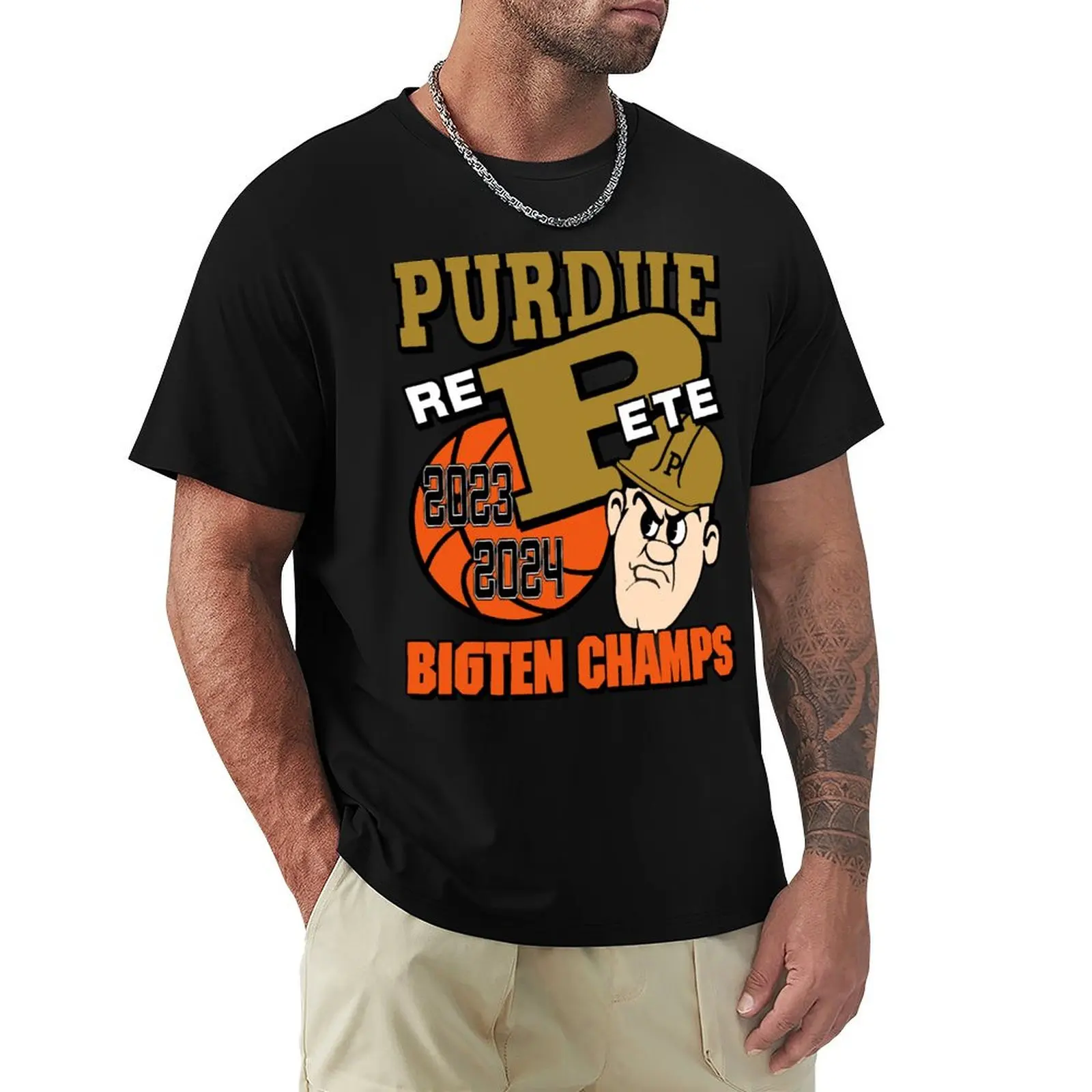 RePete BigTen Champs T-Shirt Street Style Casual Tee Shirt