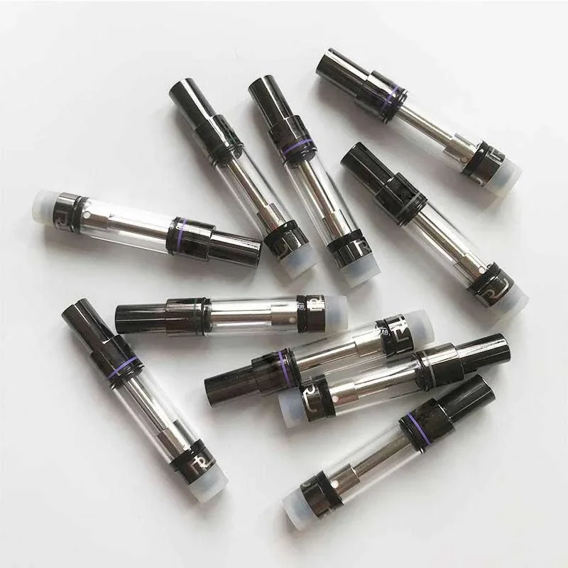 10 peças cartuchos rove carrinhos 0.8/1.0ml atomizadores de bobina cerâmica sem vazamento sem queima vagens 510 cartuchos de óleo grossos caneta vape