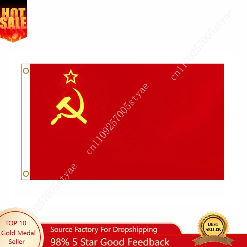 

Union of Soviet Socialist Republics Flag Red CCCP National Flags Wall decoration Sign Banner Poster For Outdoor indoor 90x150cm