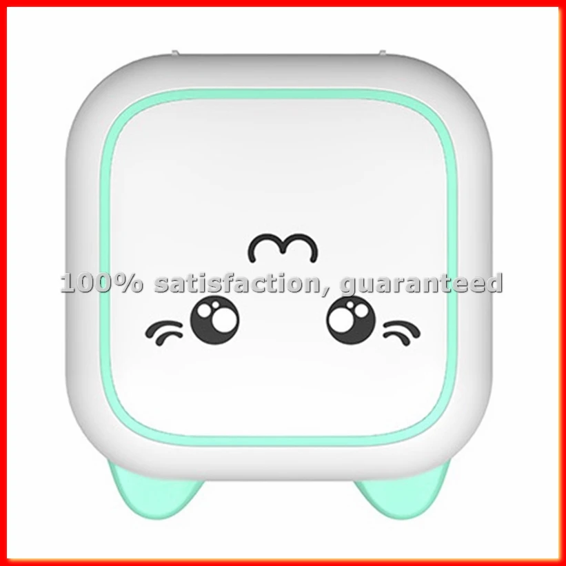 Mini Printer Thermal Adhesive Labels Printer Sticker Bluetooth Mini Pocket Label Notes Printer for Home and Office-ABAM
