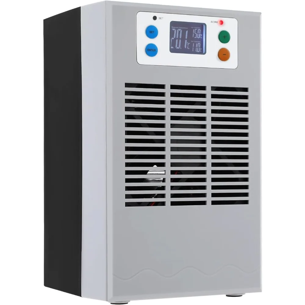 

Аквариумный охладитель, 30 л, охладитель воды для аквариума, 100 Вт, аквариумный охладитель воды с функцией циркуляции, постоянная температура