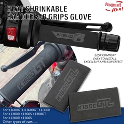 For BMW K1600GTL K1600GT K1600B K1300GT K1300S K1300R K1200R K1200S Motorcycle Nonslip Rubber Heat Shrinkable Handlebar Grips