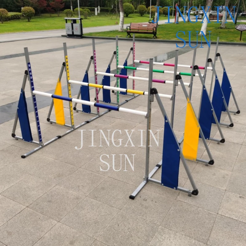 Dog Agility Folding Jump Aluminum Hurdle Pet Training Equipment Agility Hurdles For Dogs--There is only one hurdle
