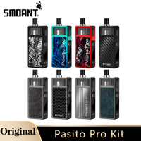 Original Smoant Pasito Pro Kit 50W 1500mAh Battery 4ml VW/VDW Mode S Coil Electronic Cigarette Vaporizer Vape