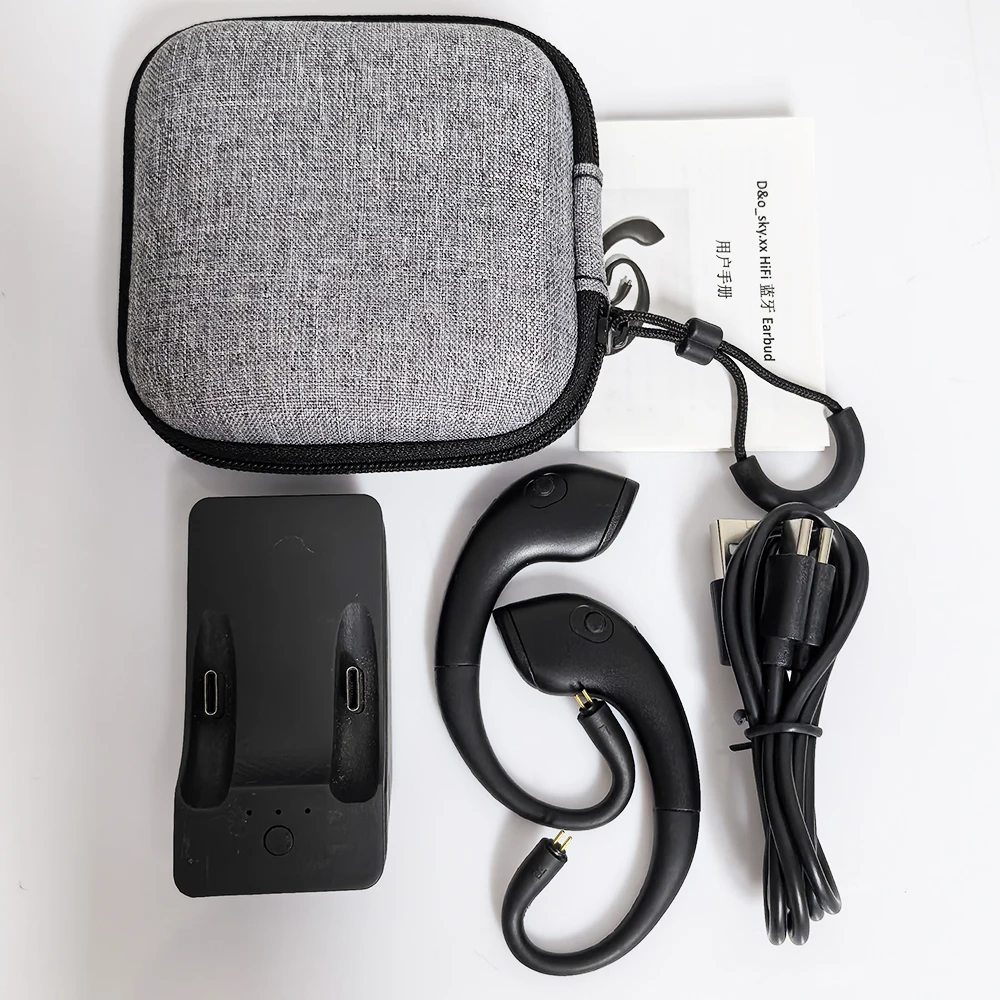 Tiandirenhe QCC3091 APT-X LDAC Adaptive aptX HD AAC HiFi สายหูฟังบลูทูธ 0.78 MMCX TWS ไร้สาย Lossless สาย