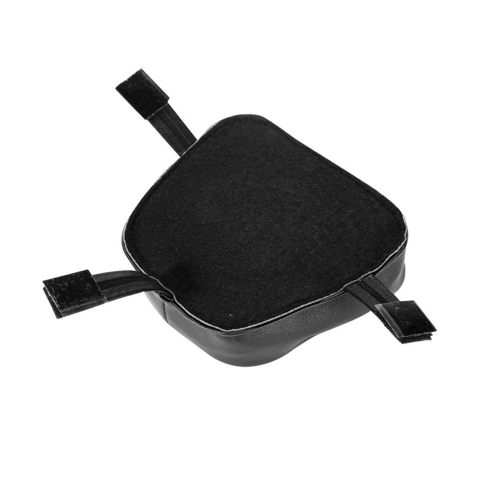Picture 5: Motorcycle Fuel Cell Bag Stitched Flap Fuel Cell Bag Motorcycle Leather Pouch Compact Stylish