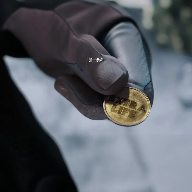 

The "One Player" Commemorative Coin Figurine Model Gift From 1 Hour 51 Minutes 11 Seconds Plus One Life Back To School Anime Toy