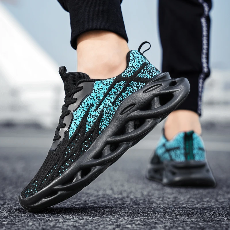 

Обувь для спорта и отдыха, мужская обувь, туфли для марафона на воздушной подушке большого размера, всесезонная резина, износостойкая, анти