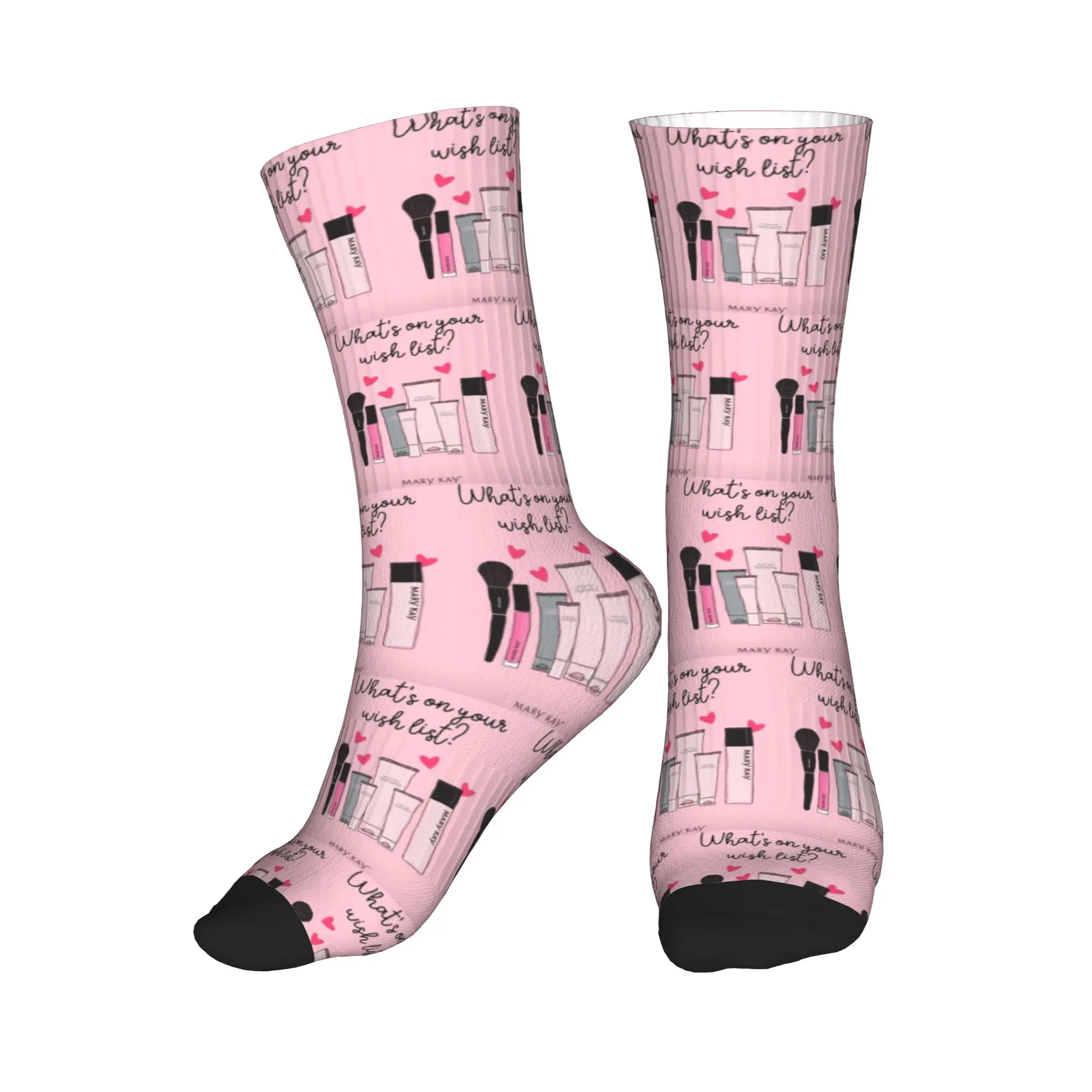 

Носки Mary Kay Sport Middle Tube Socks для всех сезонов, влагоотводящие, повседневные, для мужчин и женщин