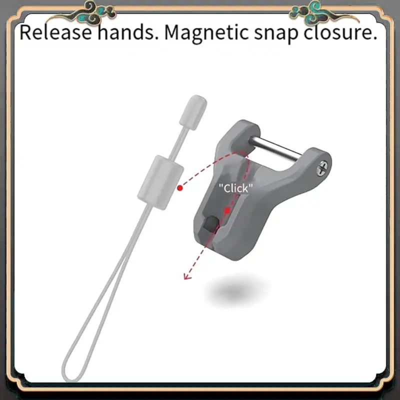 ASMA-Maglink Quick Magnetic Buckle Base For Shoulder & Wrist Straps Enhanced Durability & Secure Attachment