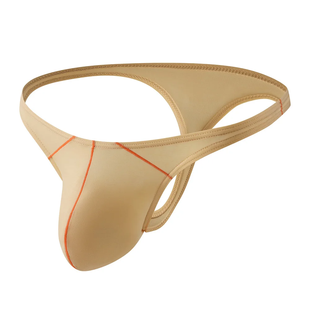 

Men Low Rise U Convex Big Pouch G-string Thong Soft Solid Lingerie Ultra Hot Solid Sport Erotic Underwear For Man Unisex Panties