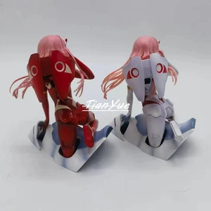Anime Sayang di FRANXX Nol Dua Kode 002 Balap Gadis Anime PVC Action Figure Mainan 16cm 12 penjualan terbaik sayang di figura franxx - №