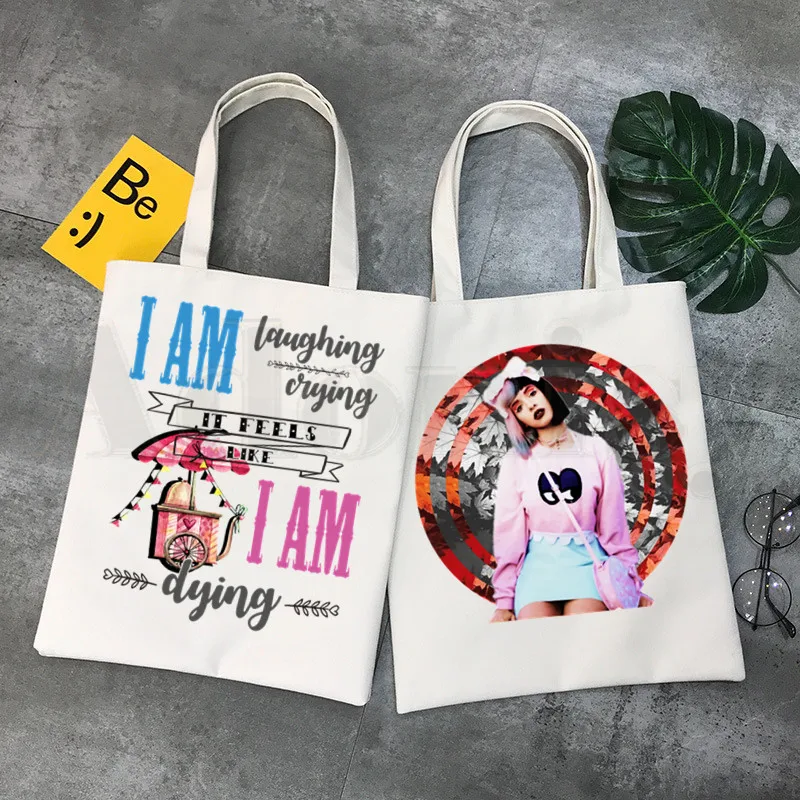 Melanie Martinez Streetwear Cry Baby Handbags Shoulder Bags Casual Shopping Girls Handbag Women tote bags