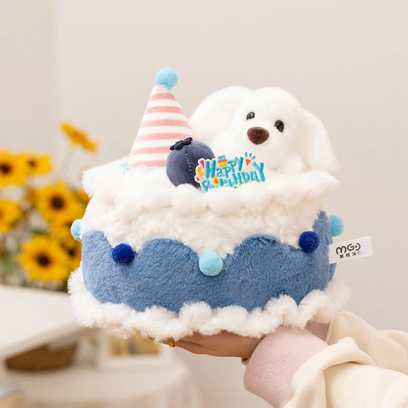 Cute Cake Plush Toy Strawberry,Blueberry,Mango Dessert Stuffed Animal Soft Kawaii Pillow Doll for Kids,Cute Huggable Gift view 6