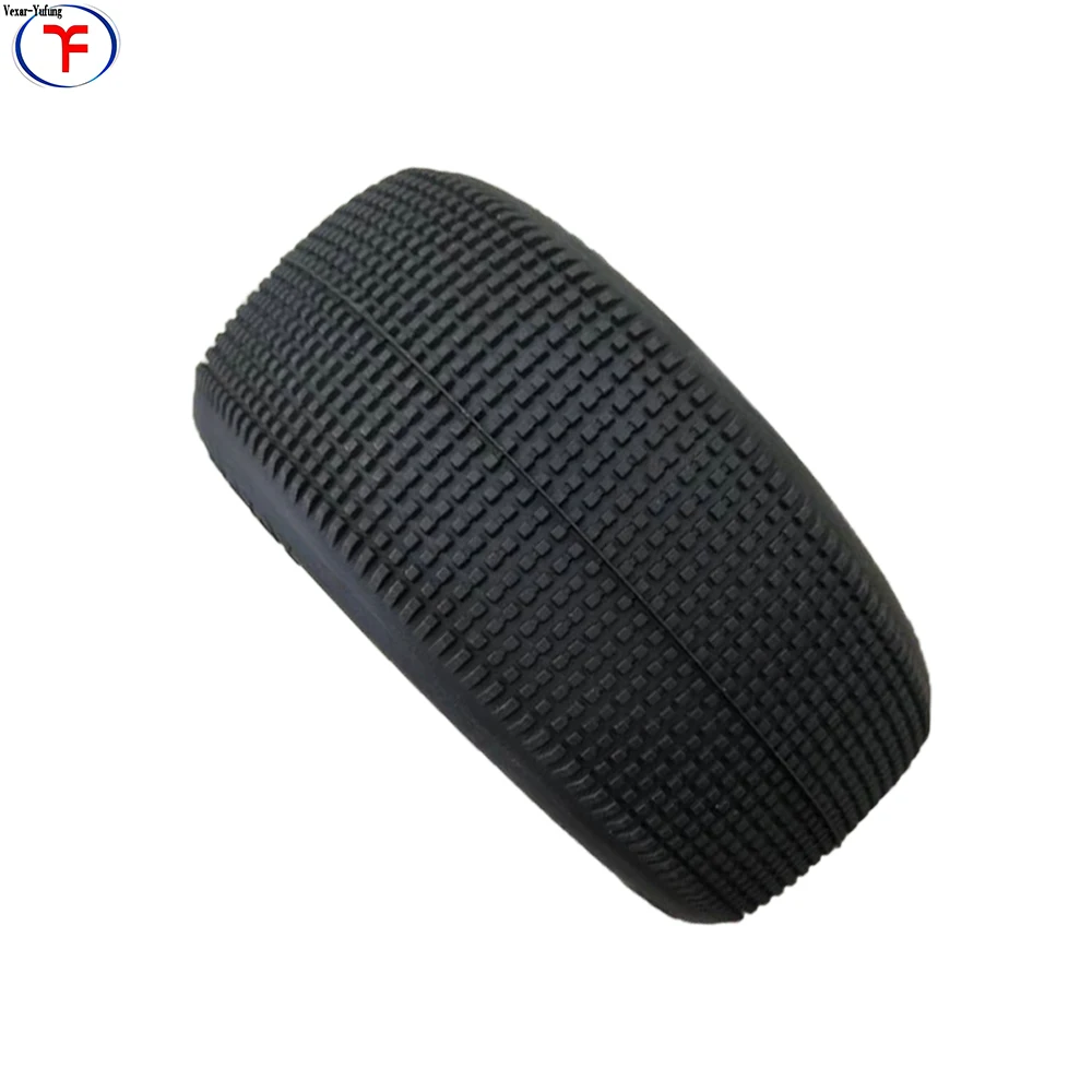 Yufung F802 1/8 Scale RC Truggy Wheels Tire Blue Compound 17mm Hex Wheel Rims with Sponge Insert JConcepts Compatible