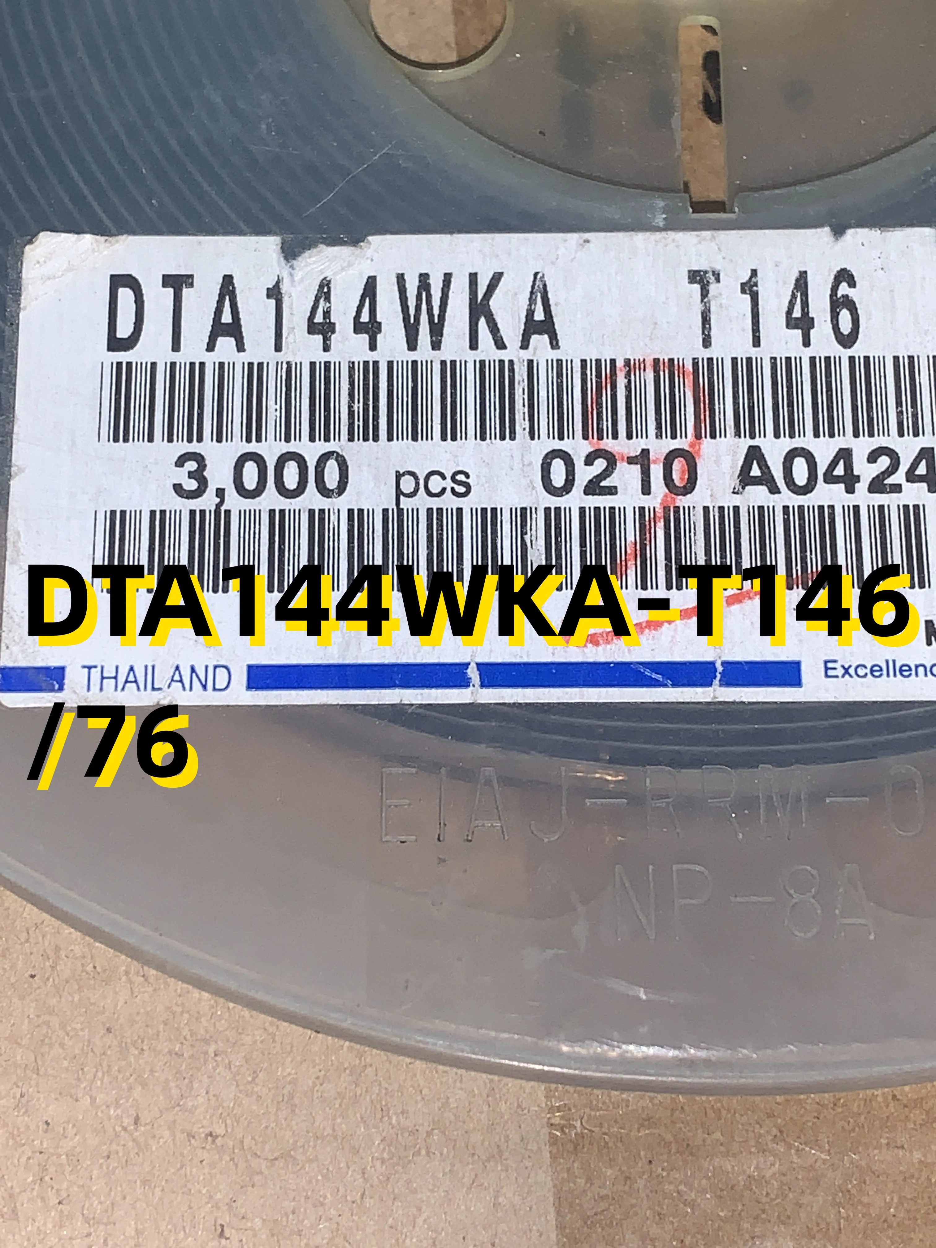 10 pezzi DTA144WKA-T146 /76