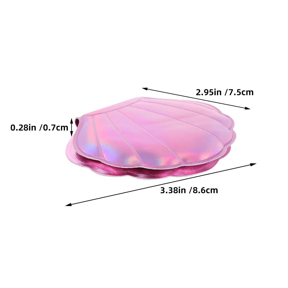 3-delige draagbare dubbelzijdige make-upspiegel Compacte opvouwbare reismake-upspiegel voor vrouwen Compacte spiegels