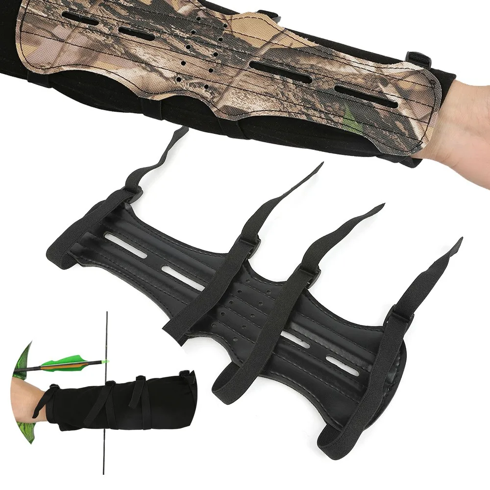 

Archery Arm Guard Outdoor Synthetic leather shoot arrows Archery Hunting Target Compound Bow Outdoor Archery Accessory Bow