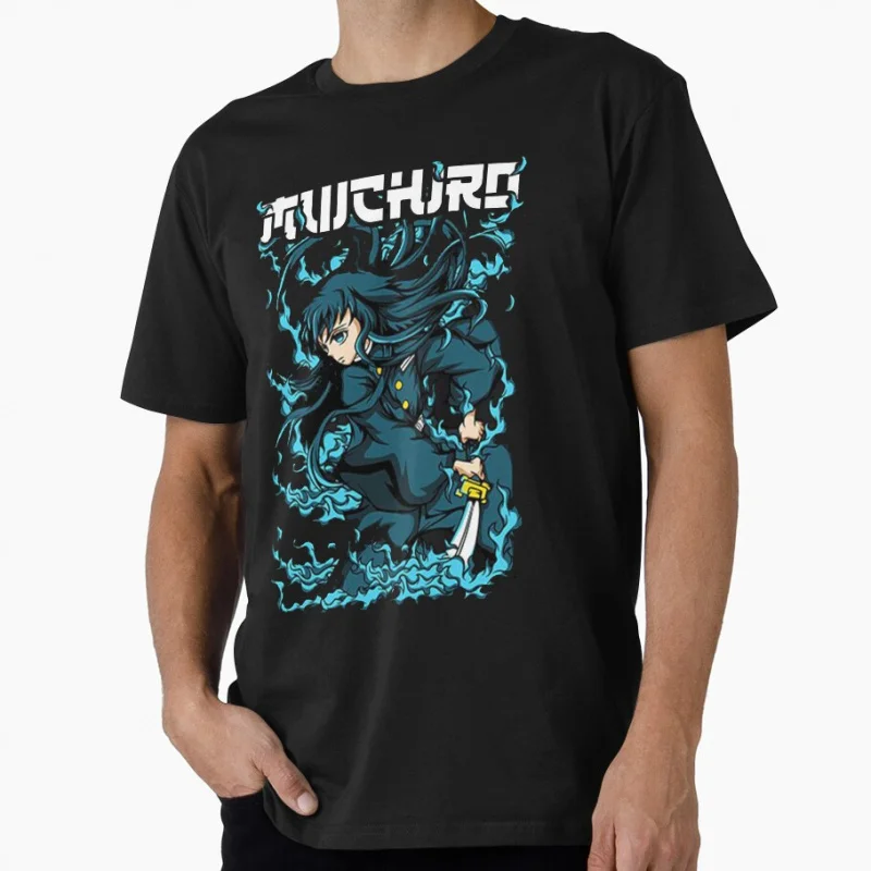 

Muichiro Tokito Manga Demon Slayer Kimetsu no Yaiba Anime t shirt for fans Large size Tops 100% cotton Clothes Birthday Gift