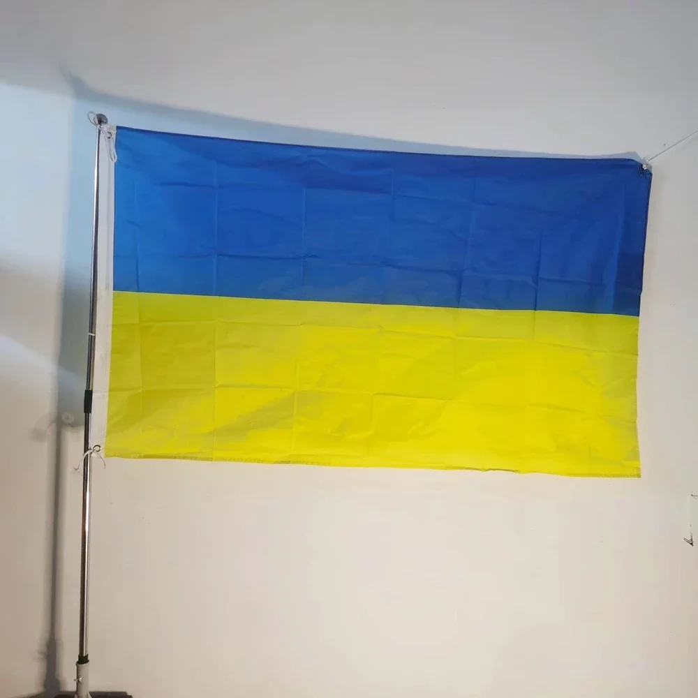 Ukraine Flag Blue Yellow UA UKR Ukrainian National Flag 90X150cm Polyester