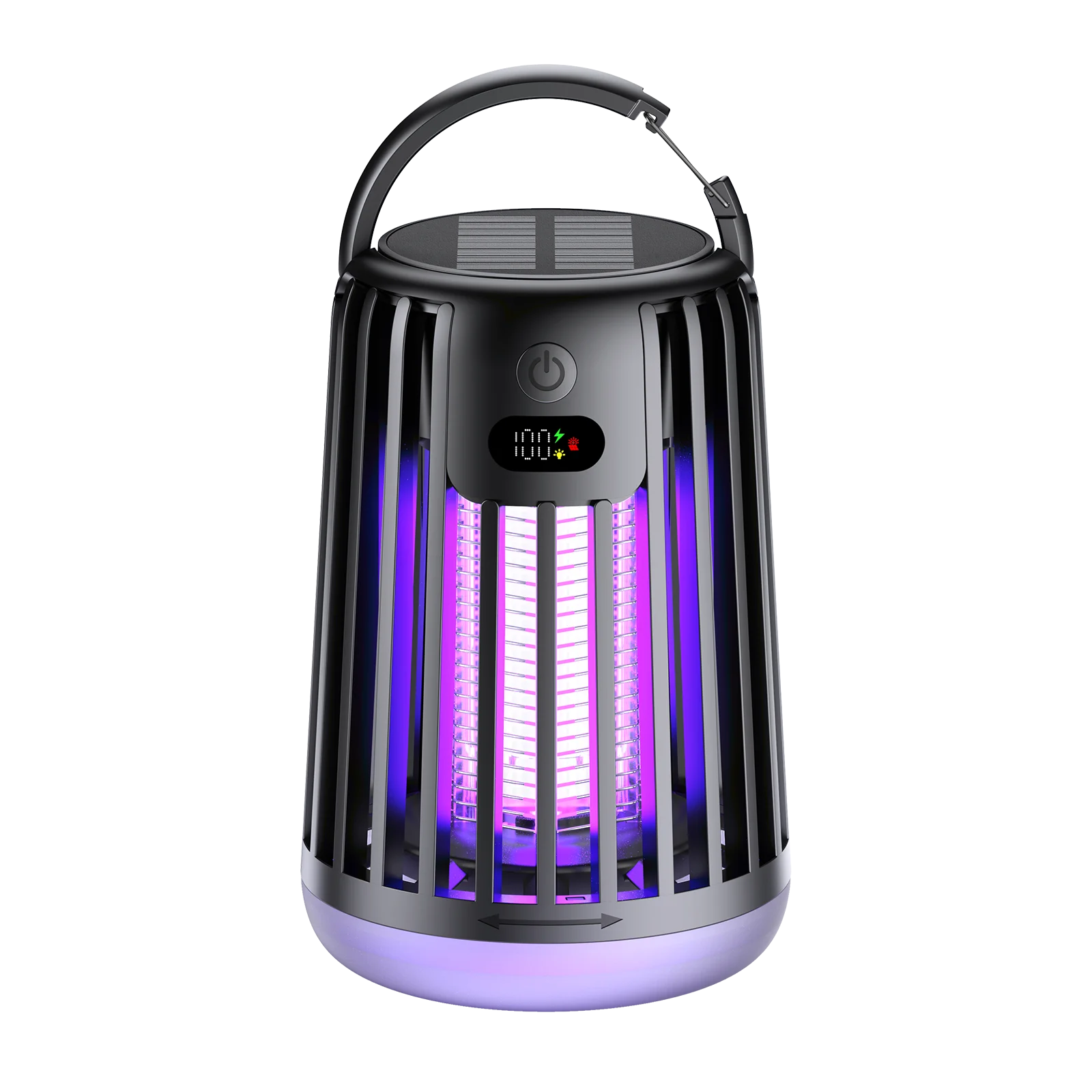 Elektrischer Mückenkiller mit UV-Licht, USB-Anschluss, Geräuscharm, Fliegenfalle, Insektenvernichter-Lampe für Camping, Anti-Mücken-Licht für Zuhause und Schlafzimmer