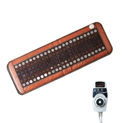 Hot Stone Therapy Massage Pad Jade Stone Germanium Stone Far Infrared Heating Yoga Pad Relieving Pain and Relieving Insomnia