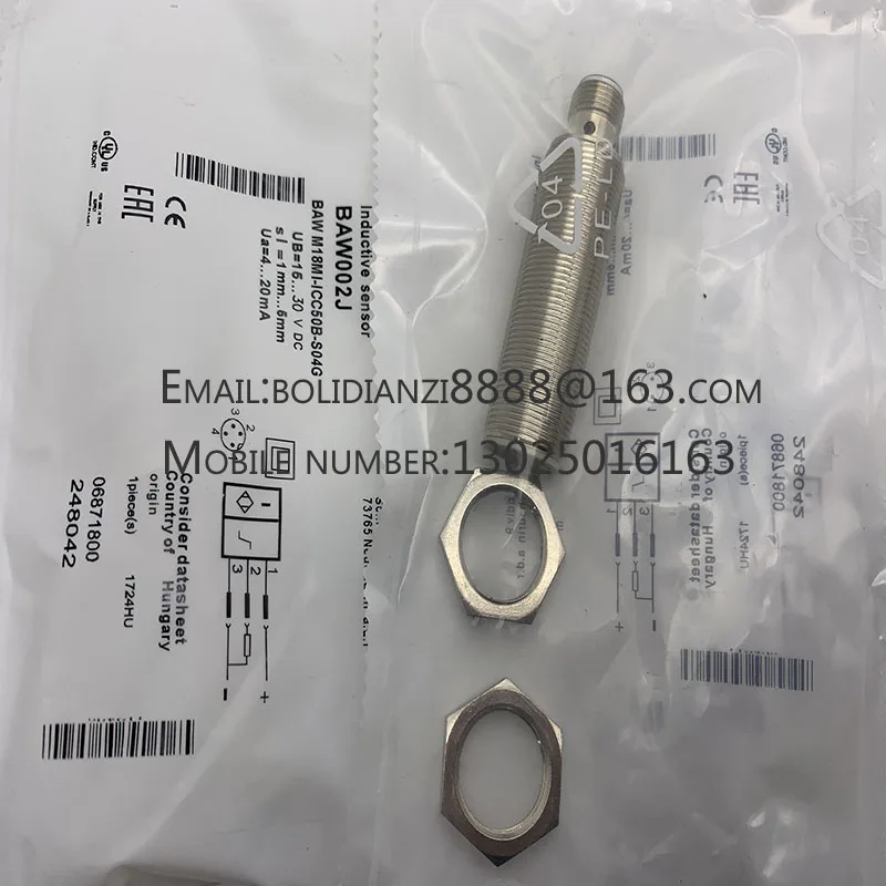 

The brand-new original sensor BAW0050 BAW M12MI-UAC20B-S04G-55 warranty for one year in stock