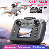 S116 MAX Upgraded Version 360° Obstacle Avoidance Drone 5G 8K Dual ESC Camera Optical Flow Brushless WIFI FPV RC Quadcopter Gift