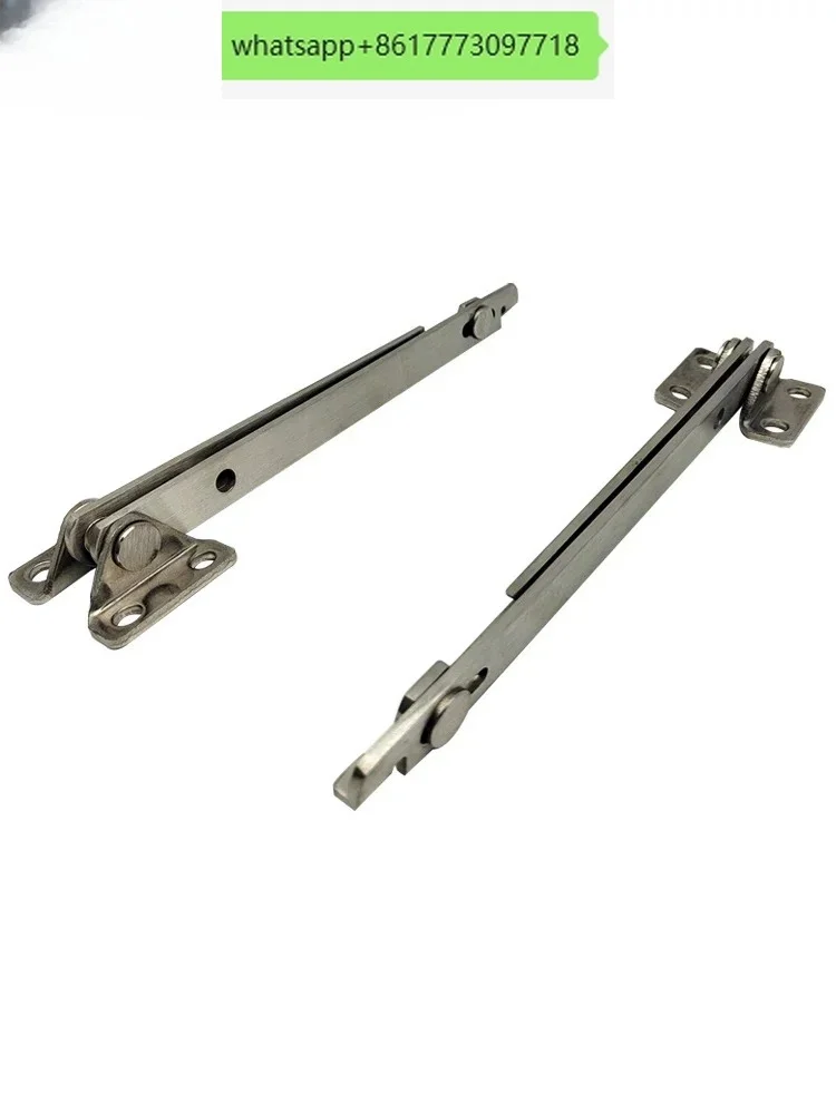 2Pcs  Upper and lower flap cabinet door support rod limiter, extended strut, folding hinge door closer, self-locking bracket arm