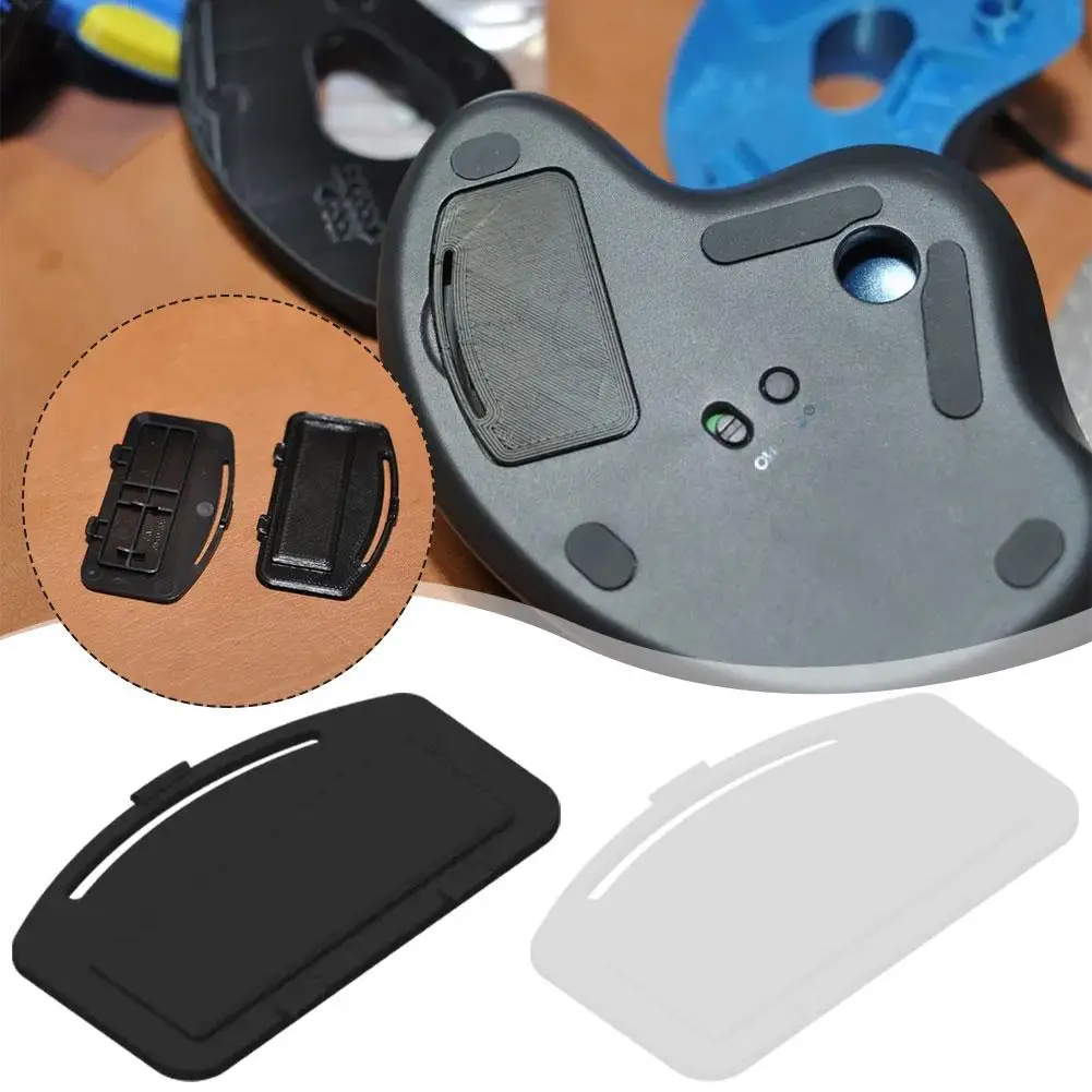 For Logitech M575 Trackball Mouse Battery Cover Mouse Perfect Durability Fixation Cover Reliable Match Battery Battery H3B3