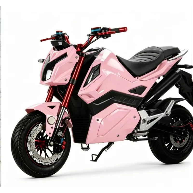 Manufacturer Wholesale Off-Road Two Wheel Electric Motorcycle Dual Disc Brakes Racing Class Dirt Bike Cool Design E-streetbke