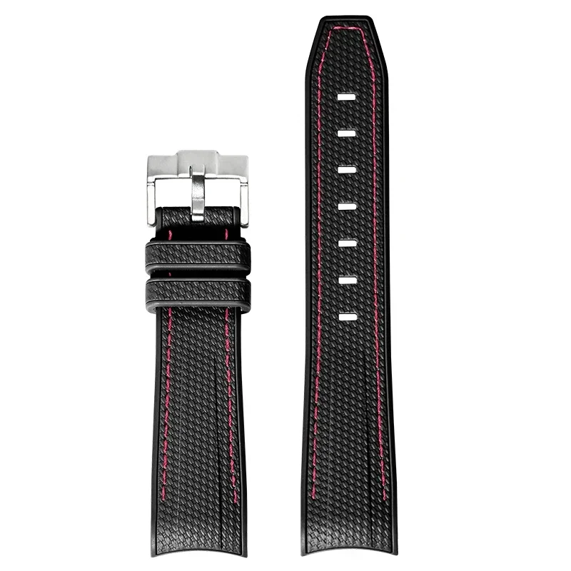 Joint MoonSwatch 20 mm duikband voor Omega X Swatch heren dames Arc gebogen uiteinde TPU rubberen armband voor Rolex horlogeband 2028